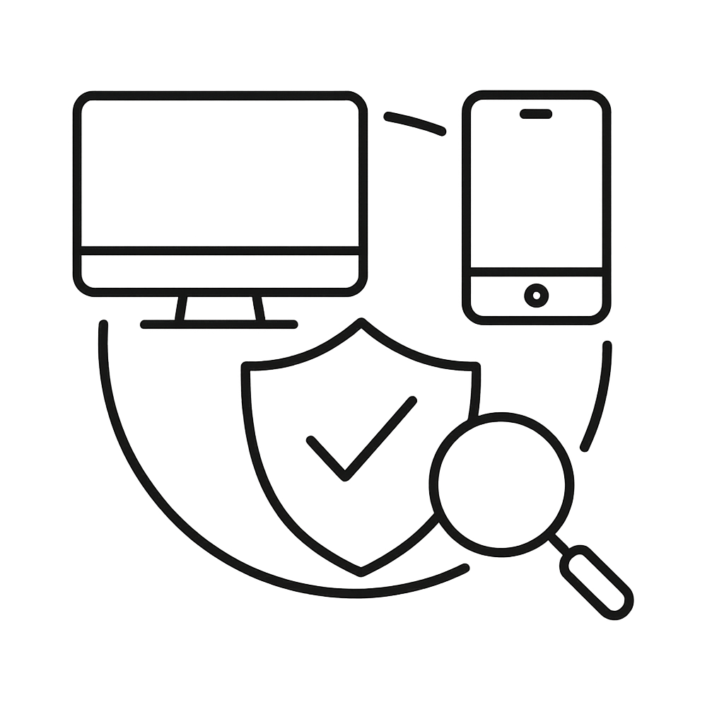 IT consultant conducting user access and team awareness review for business security